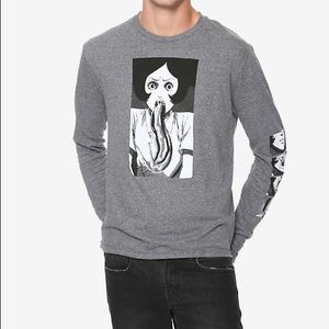 Junji Ito Hot Topic Anime/Manga Pullover